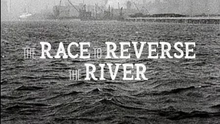 Title page for WTTW's Chicago Stories: the Race to Reverse the River.